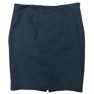 WHBM Black Mini Pencil Skirt Size 12